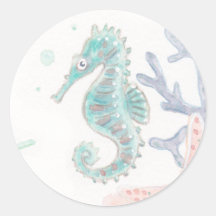 Autocollants Seahorse
