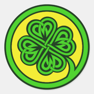 Autocollants Shamrocks tribaux