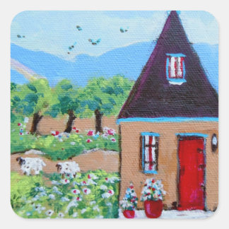 Autocollants Sheep House