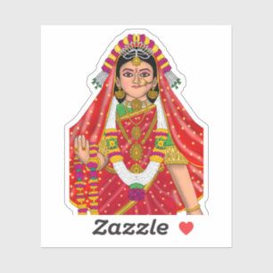 Autocollants Shree Radha
