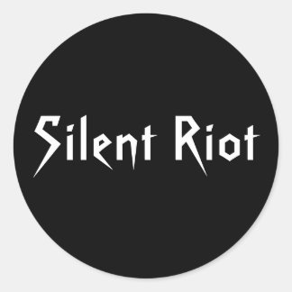 Autocollants silencieux d'émeute