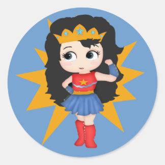 Autocollants Super Girl