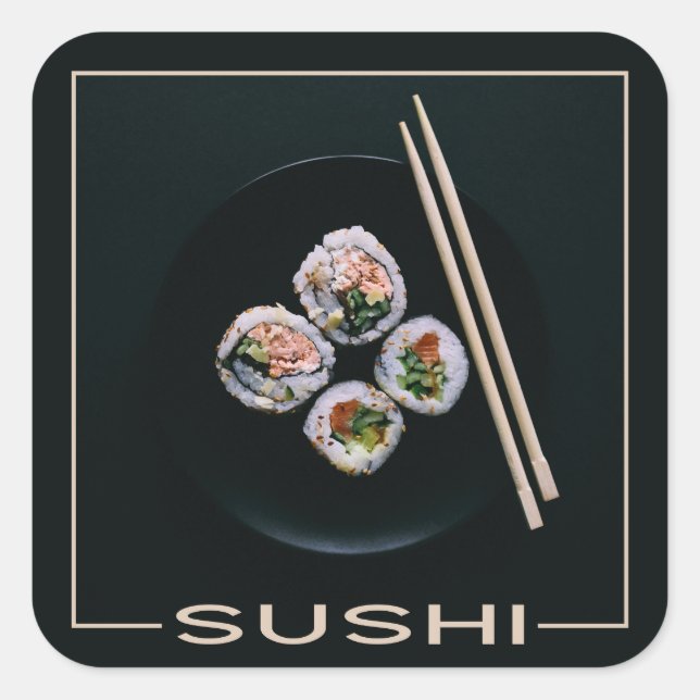 Autocollants Sushi (Devant)