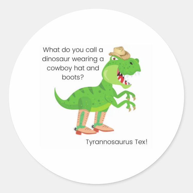 autocollants T-rex (Devant)