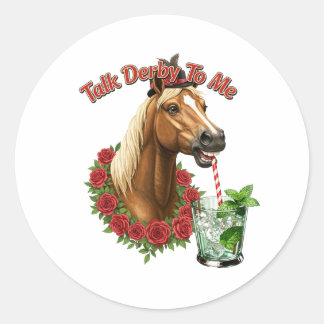 Autocollants Talk Derby To Me