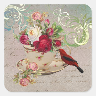 Autocollants Teacup 1