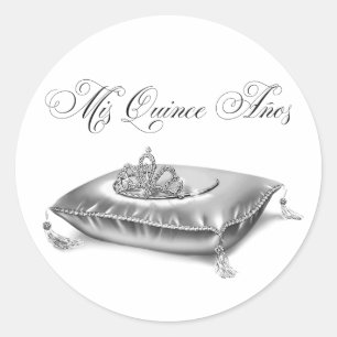 Autocollants Tiara Princess Quinceanera