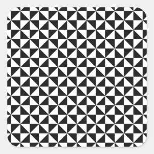 autocollants triangles géométriques
