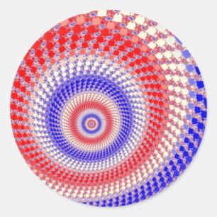 Autocollants tricolores de Roundalls