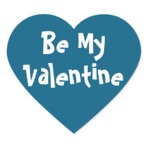 Autocollants Valentine par dalDesignNZ