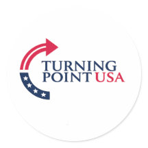 Autocollants vinyle avec logo patriotique de Turni