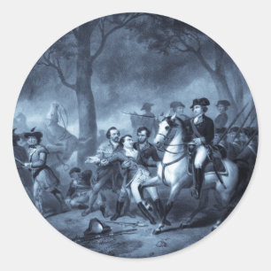autocollants "Washington comme soldat" (sélénium)