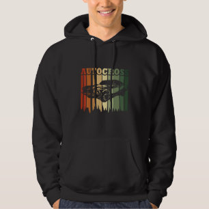 Autocross Retro-Autorennsport-Motorsport-Bekleidun Hoodie