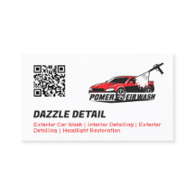 Autodetails Benutzerdefiniertes Logo Schwarz & Rot