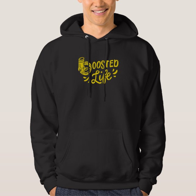 Autoenthusiasten für Turbo-Schnecke Hoodie (Vorderseite)
