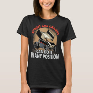 Autofahrer mit Sprint können es in jeder Position  T-Shirt