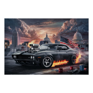 Autoflaggen 02 poster