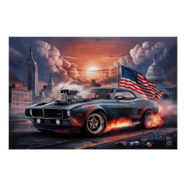 Autoflaggen 06 poster