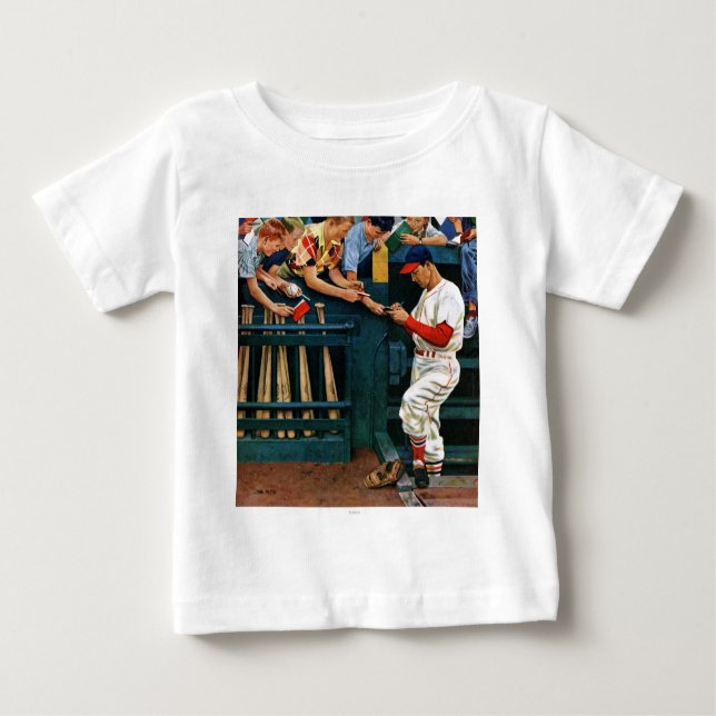 Autogrammsitzung Baby T-shirt (Vorderseite)