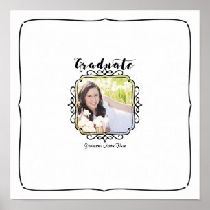 Autograph Keepake Print des Graduates Poster