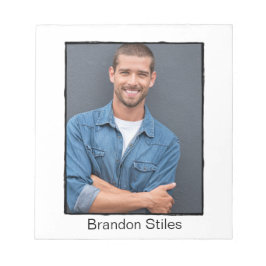 Autograph Pad | Klassische Retrogrenze Notizblock