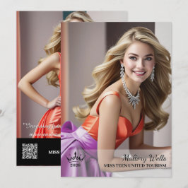 Autographenkarte Feiertagskarte