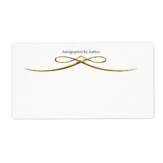 Autographiert durch Autor-Buchzeichen