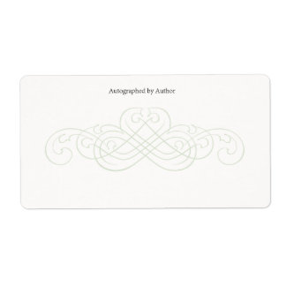 Autographiert durch Autor-Buchzeichen