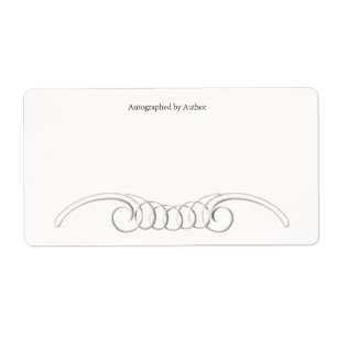 Autographiert durch Autor-Buchzeichen