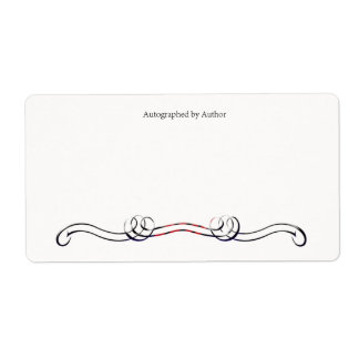 Autographiert durch Autor-Buchzeichen