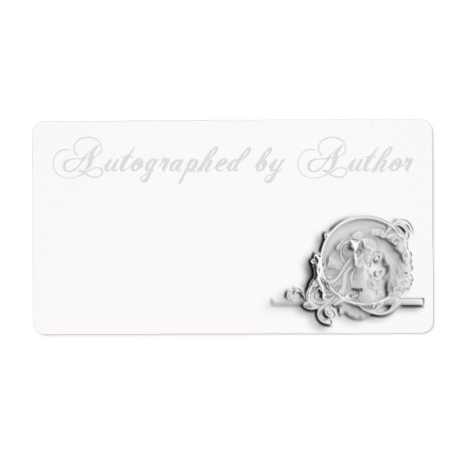 Autographiert durch Autor-Buchzeichen (Vorne)