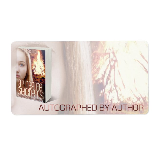 Autographiert von Autor für 3. Grad Geheimnisse (Vorne)