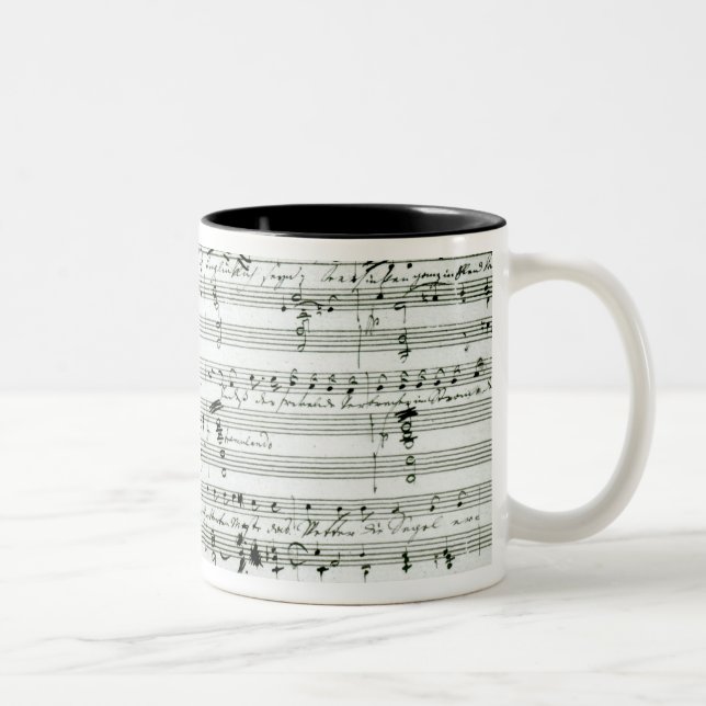 Autographische Kerbe von 'Fragment aus DM Zweifarbige Tasse (Rechts)