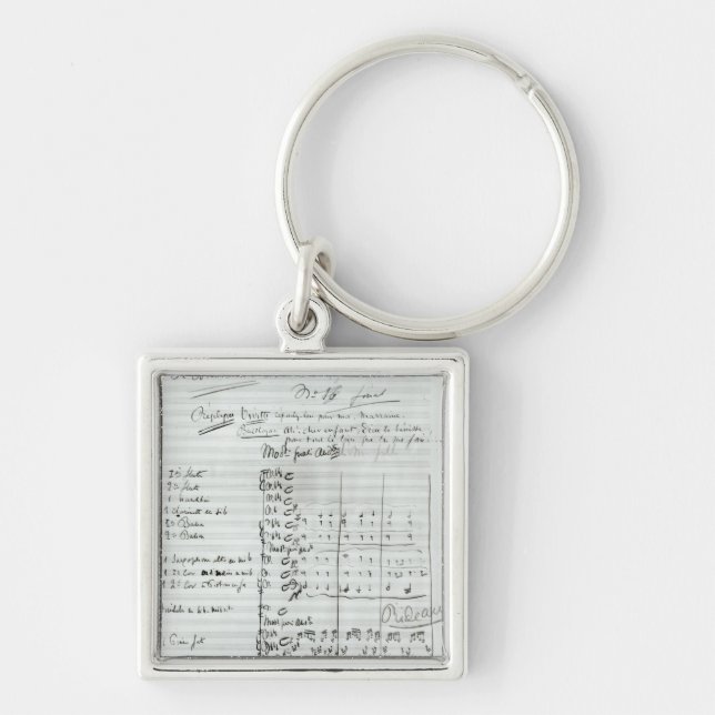 Autographische Kerbe von Tat III Schlüsselanhänger (Vorne)