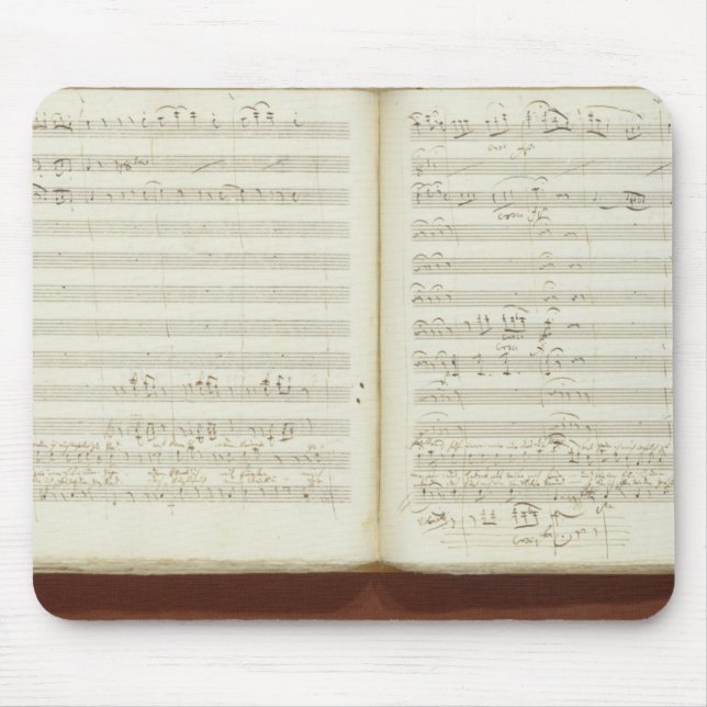 Autographische Kopie 'des magischen Flute Mousepad (Vorne)