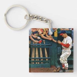 Autographische Sitzung Schlüsselanhänger