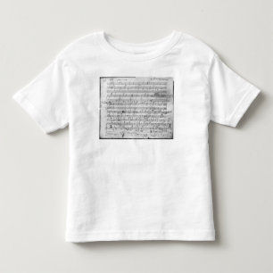 Autographischer Spielberichtsbogen für den Kleinkind T-shirt