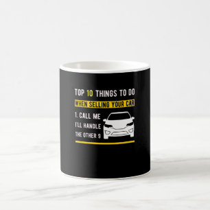 Autohändler Geschenk für Auto Verkäufer, die Fa Kaffeetasse
