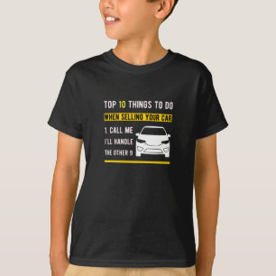 Autohändler Geschenk für Auto Verkäufer, die Fa T-Shirt