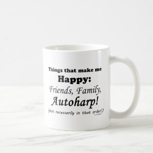 Autoharp machen mich glücklich kaffeetasse