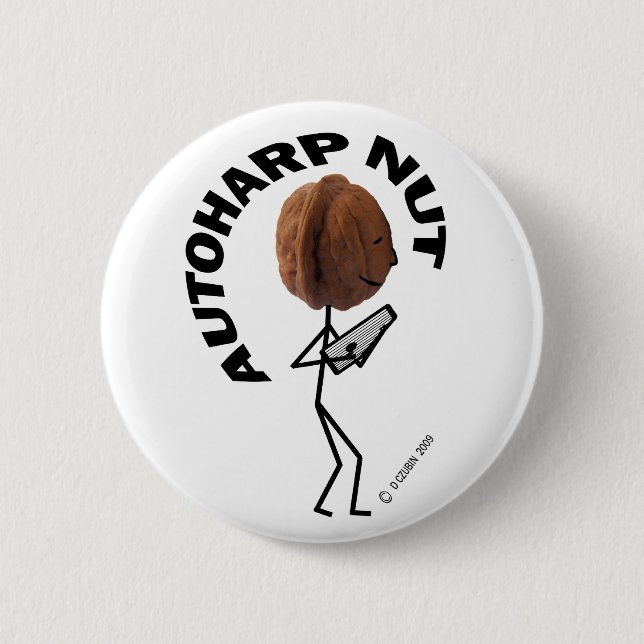 Autoharp Nut Button (Vorderseite)