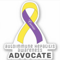 Autoimmune Hépatite Awareness Vinyl Sticker