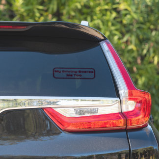 Autokollants 'Meine Autofahrerschütterung auch mic Aufkleber