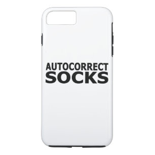 Autokorrektur Socken Case-Mate iPhone Hülle