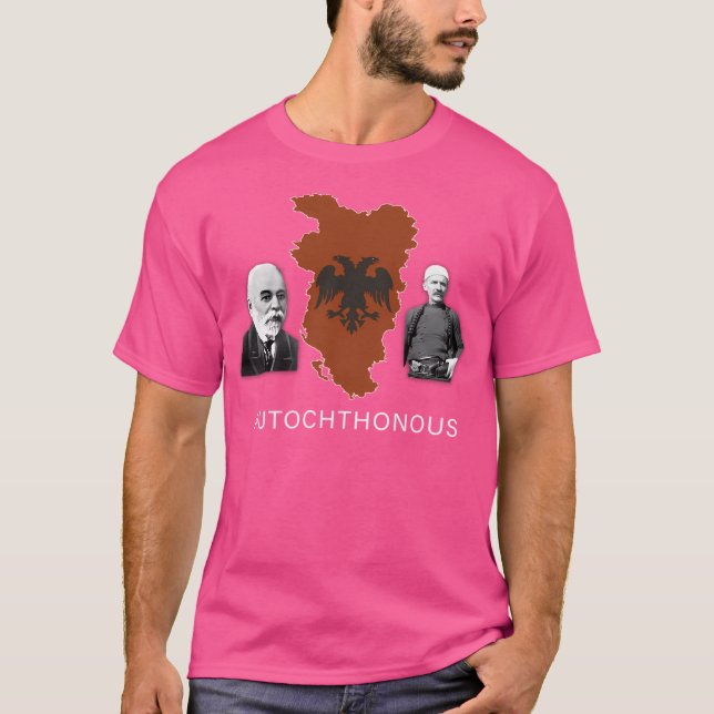 Autokton Albanien T-Shirt (Vorderseite)