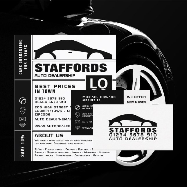 Autologo, Werbung für den Vertrieb von Auto Flyer (Von Creator hochgeladen)