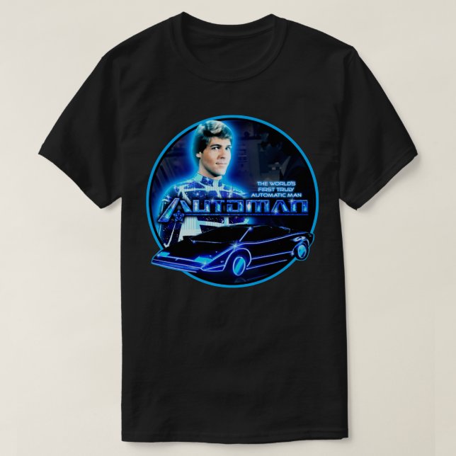 Automan 80 Illustration T-Shirt (Design vorne)