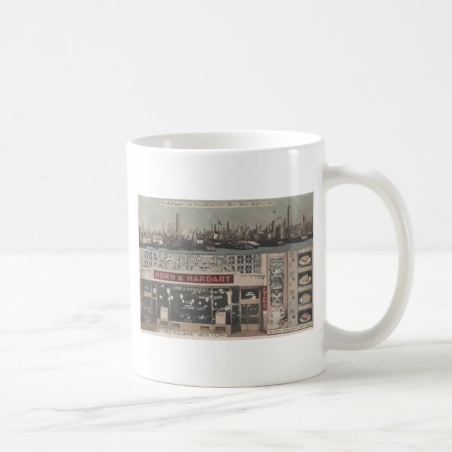 Automat-Horn u. Hardart Zeit-Quadrat New York, Kaffeetasse (Rechts)