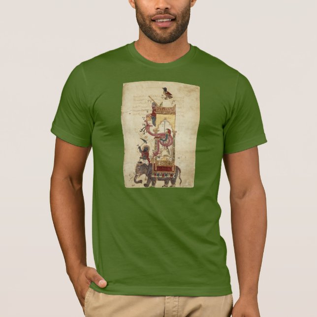 Automaten Elefant-Uhr T-Shirt (Vorderseite)