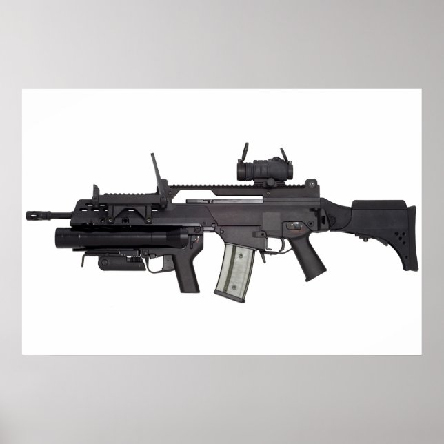 Automatische Waffe G36 Poster (Vorne)